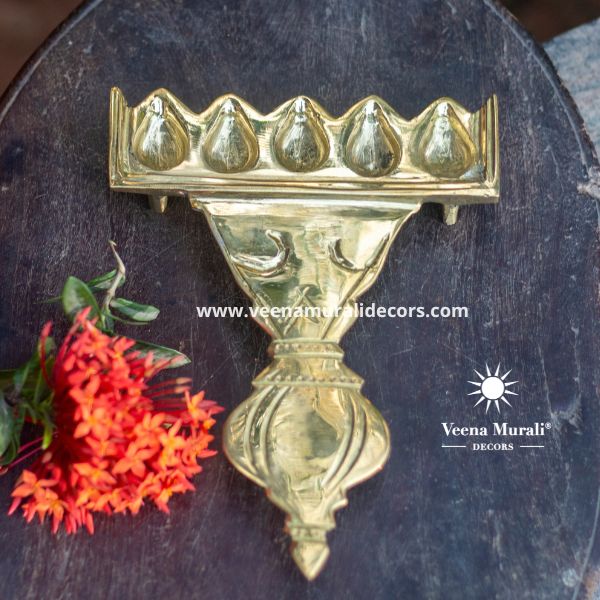 Brass Tortoise Diya With Lo Shu Magic Square: Holy Oil Lamp Deepam Feng Shui Vastu Good Luck Light 11570a